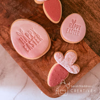 Happy Easter with Ears Impression Stamp (Sarah Maddison Creative)