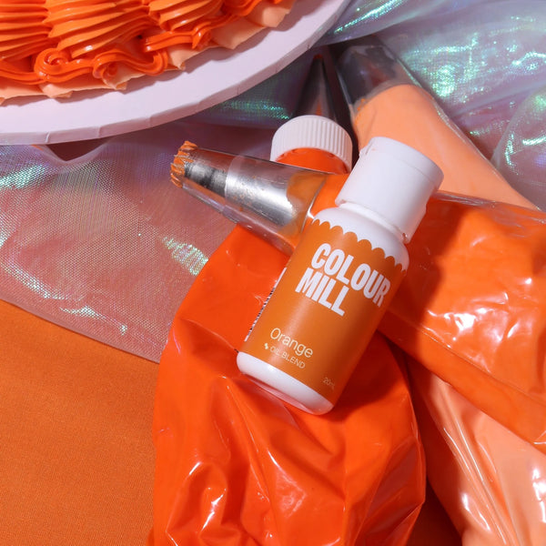 Oil Based Colouring 20ml Orange