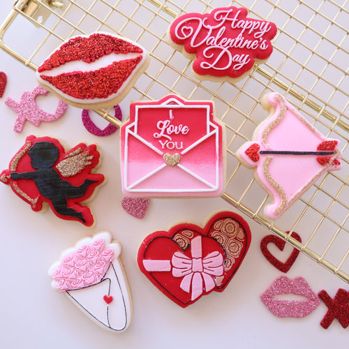 Mini Valentines Full 7 Cutter & Debosser Set