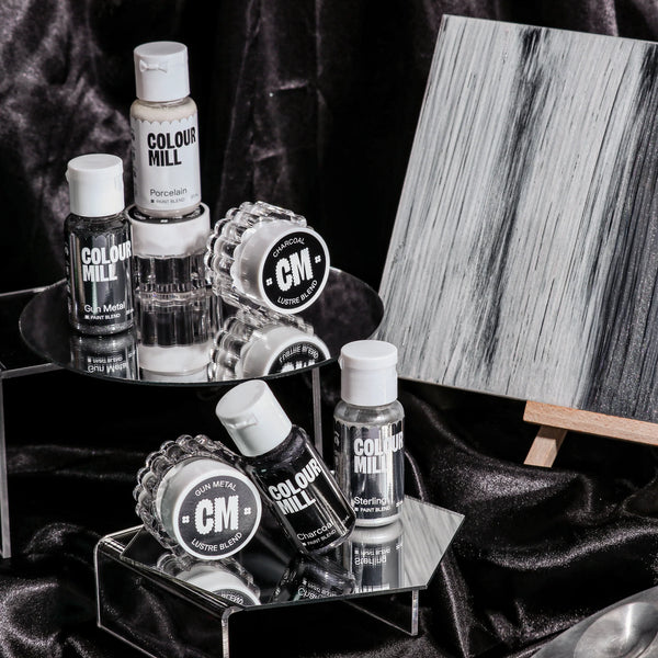 Gun Metal Metallic Paint Blend 20ml