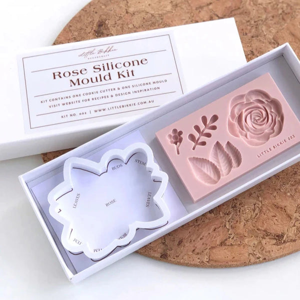 Rose Silicone Mould Kit (Little Bikkie)