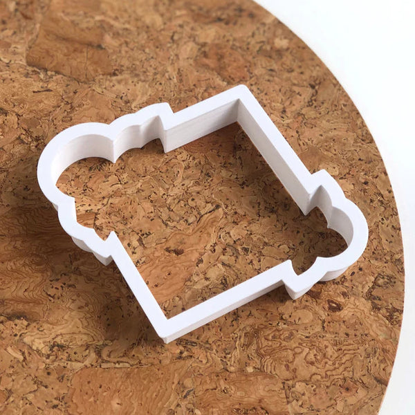 Square Cookie Cutter 90mm x 90mm (Little Bikkie)