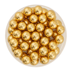 Metallic Gold Pearls (6mm) Sprinkles 30g