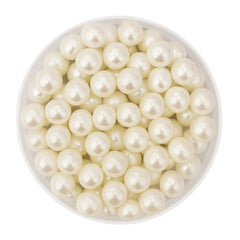 Pearl White Cachous (7mm) Sprinkles 30g