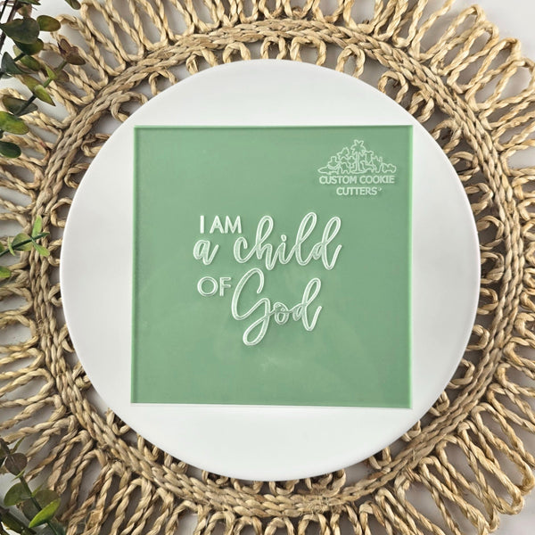 I Am A Child Of God Debosser