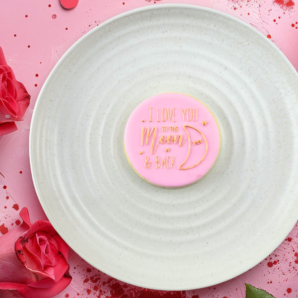 I Love You To The Moon And Back Debosser