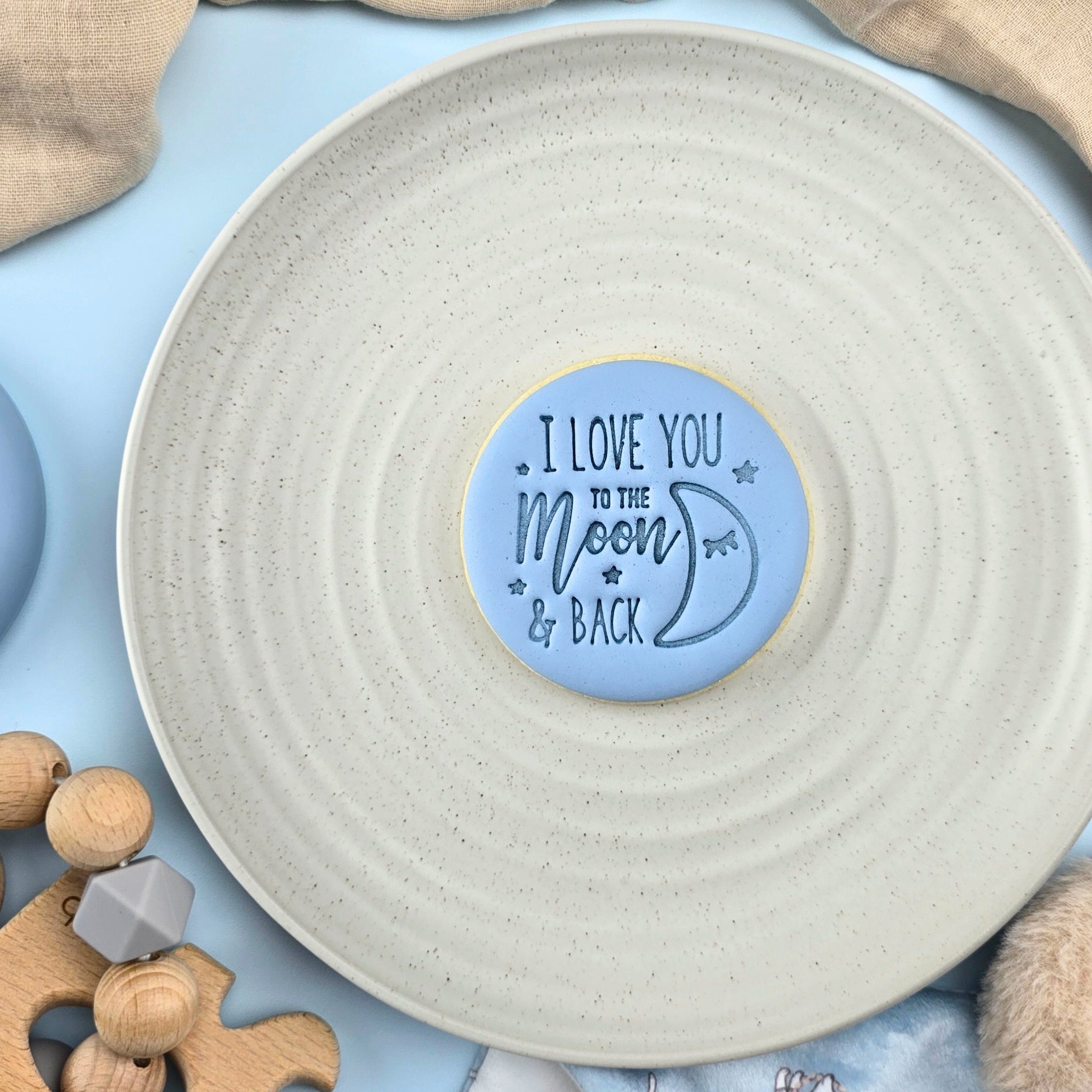 I Love You To The Moon And Back Embosser