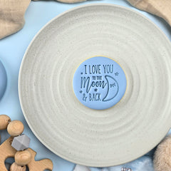I Love You To The Moon And Back Embosser