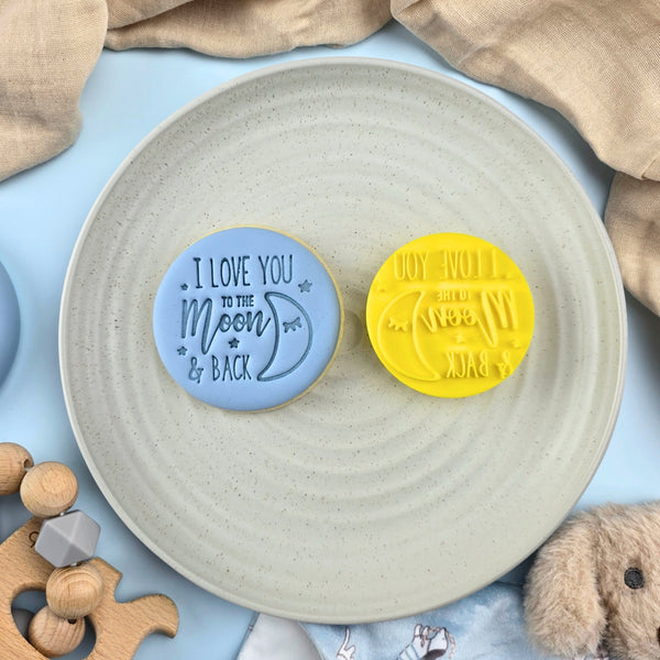 I Love You To The Moon And Back Embosser