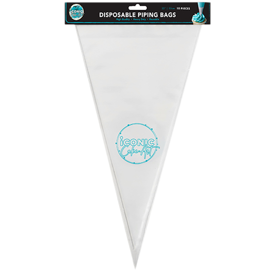 Disposable Piping Bags 22inch 55cm 10pk