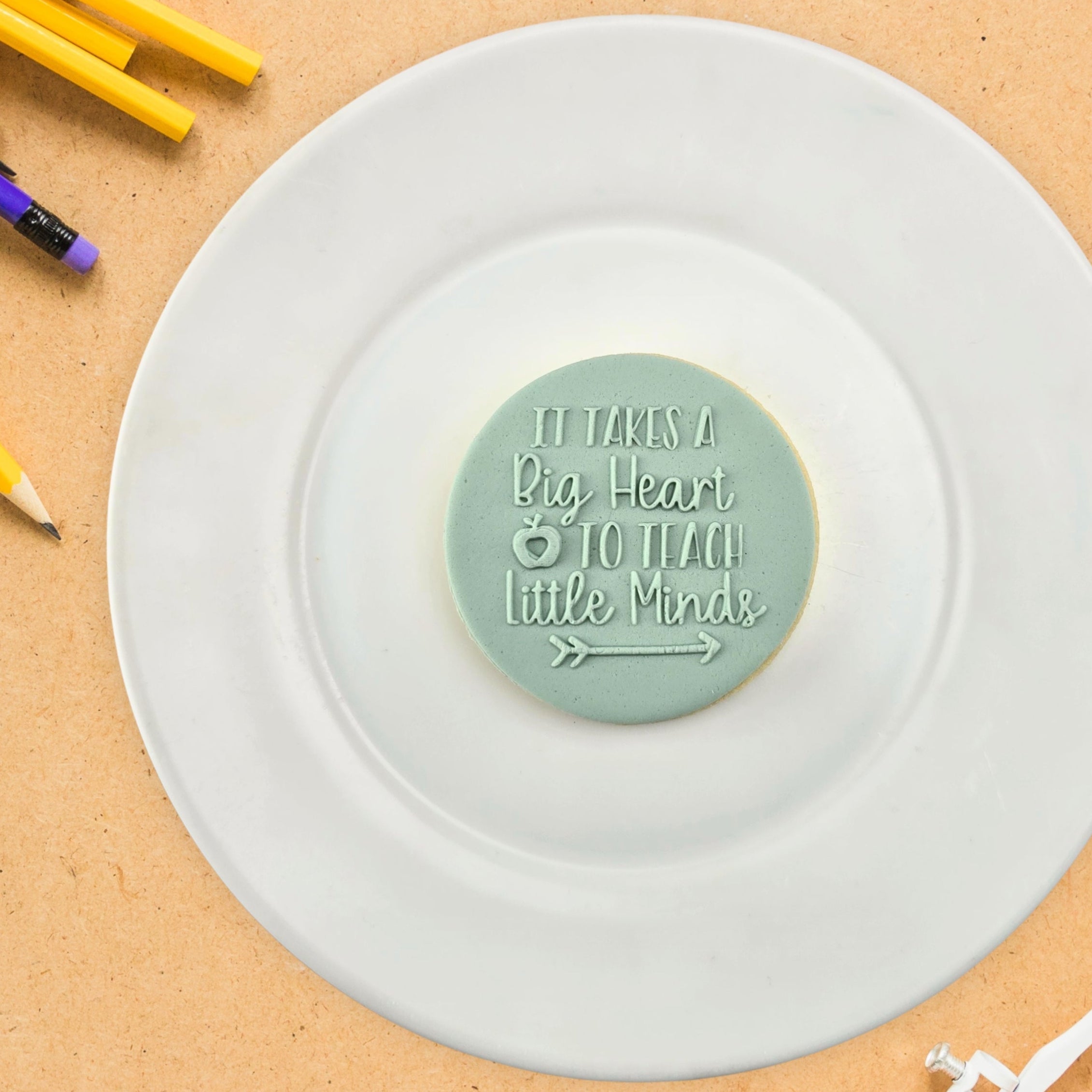 It Takes A Big Heart To Teach Little Minds Debosser