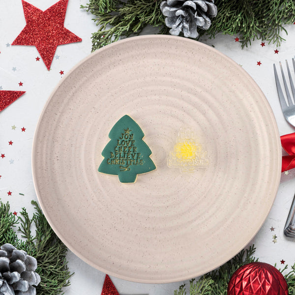 Joy Love Cheer Tree Embosser