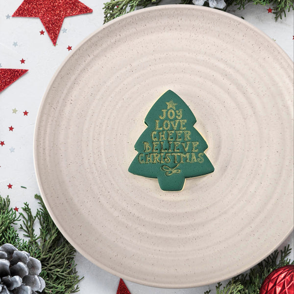 Joy Love Cheer Tree Embosser