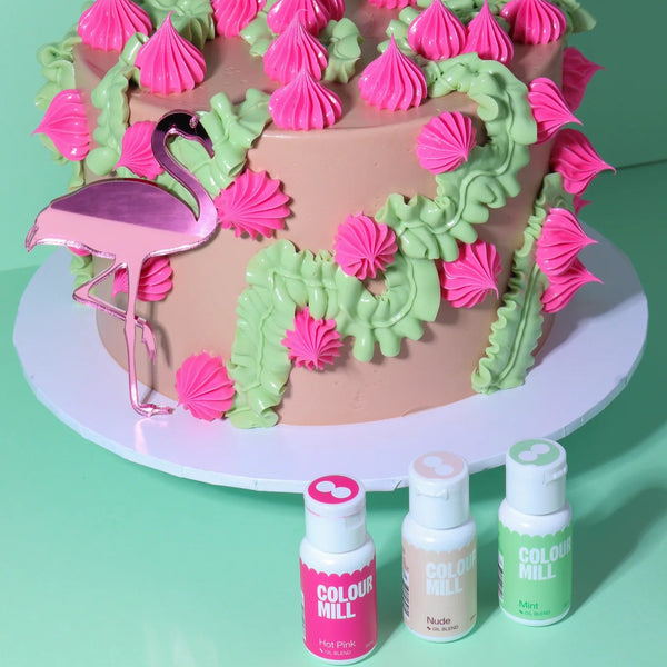Oil Based Colouring 20ml Hot Pink