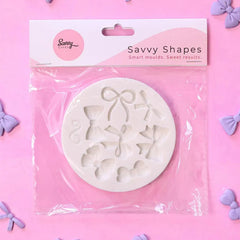 Just Bowsie - Small Savvy Shapes Silicone Mould (Savvy Cakes)