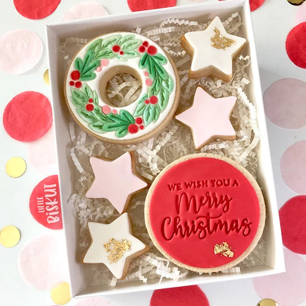 Christmas Wreath Cutter & Embosser Set (Little Biskut)