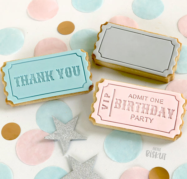 Ticket Cutter & Embosser Set (Little Biskut)