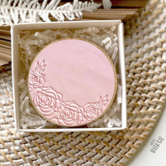 Rose Border Embosser (Little Biskut)
