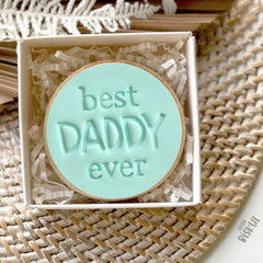 Best DADDY Ever Embosser (Little Biskut)