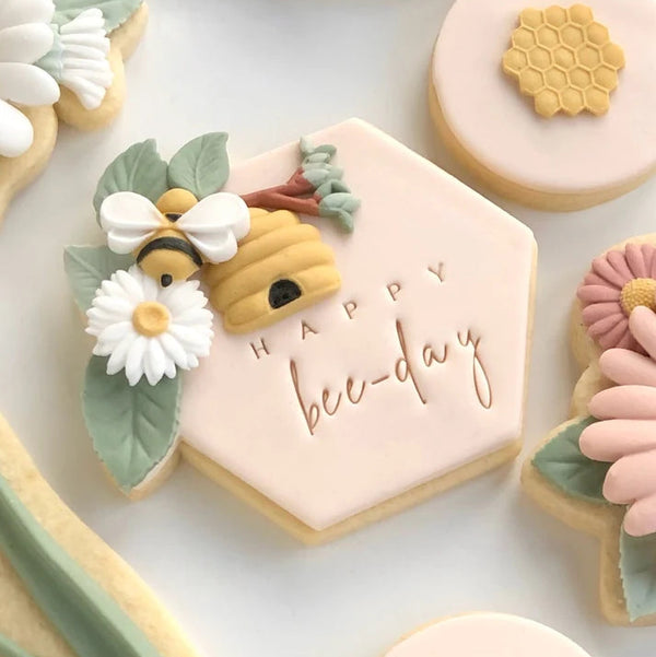 Hexagon Cookie Cutter 80mm x 90mm (Little Bikkie)