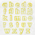 Lowercase Letter Cutters