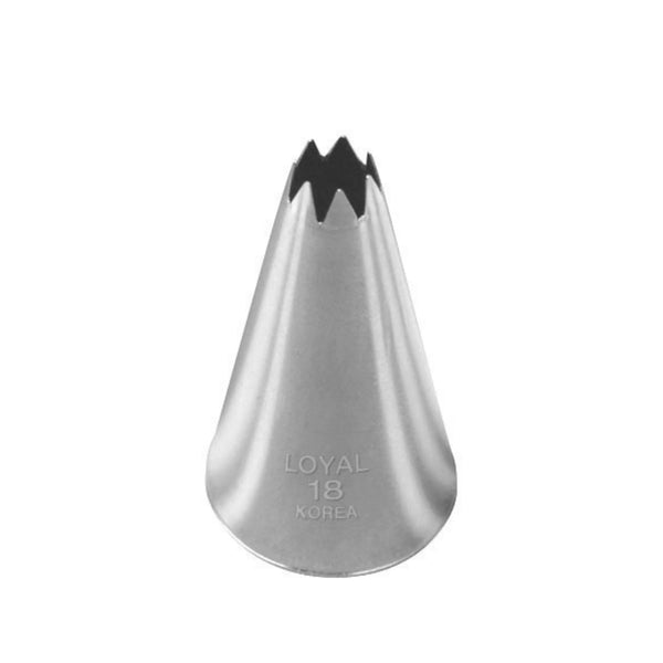 Piping Tip Open Star #18 (Loyal)