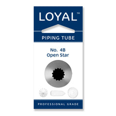Piping Tip Open Star #4B (Loyal)