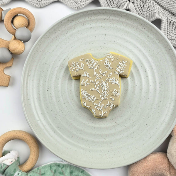 Leaf Collage Pattern Plate