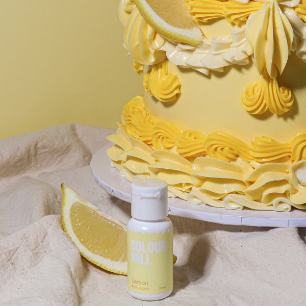 Oil Based Colouring 20ml Lemon