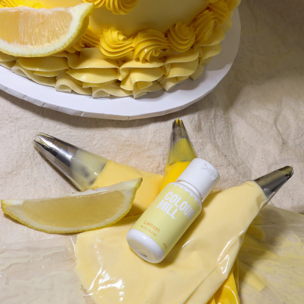 Oil Based Colouring 20ml Lemon
