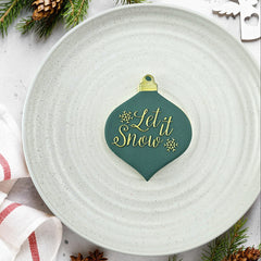 Let It Snow Debosser