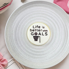 Life Is Better With Goals (Netball) Debosser