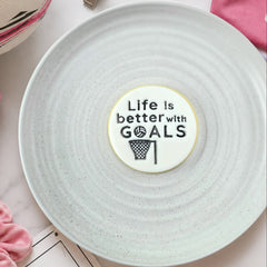 Life Is Better With Goals (Netball) Embosser
