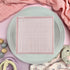 Linen Pattern Plate