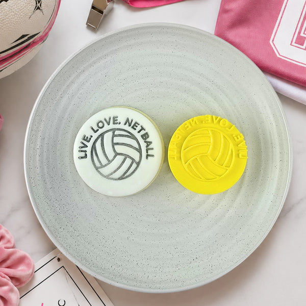 Live, Love, Netball Embosser