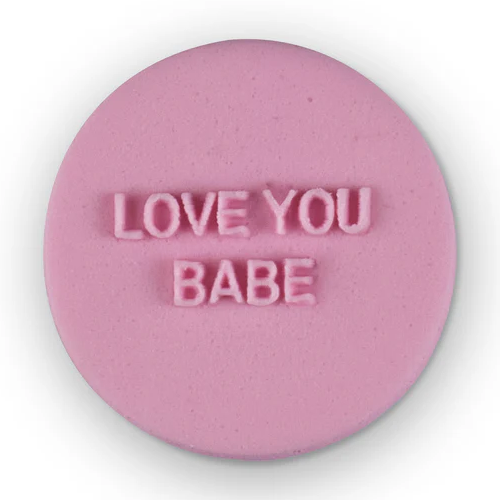 Love You Babe Mini Message (Sweet Sticks)