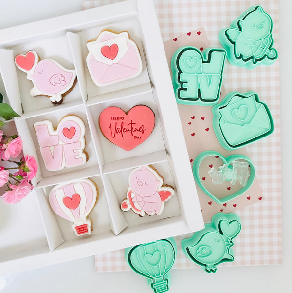 Love Is In The Air - Valentines Day Bento Minis Cutter Full Set (SweetP)