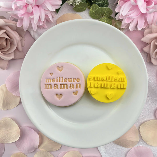 Meilleure Maman (Best Mum) V2 Embosser French