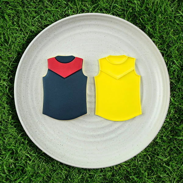 AFL Football Team Guernsey Cutter & Embosser Set