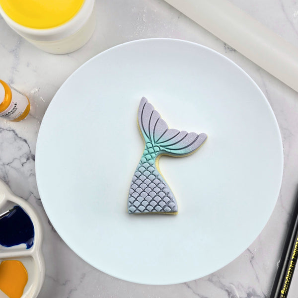 Mermaid Tail Cutter & Embosser Set