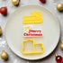 Merry Christmas Cutter & Debosser Set