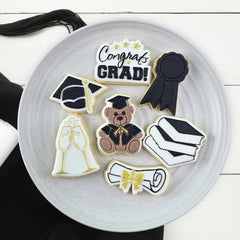 Mini Graduation Full 7 Cutter & Debosser Set