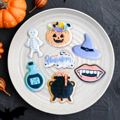 Mini Halloween Full 7 Cutter & Debosser Set