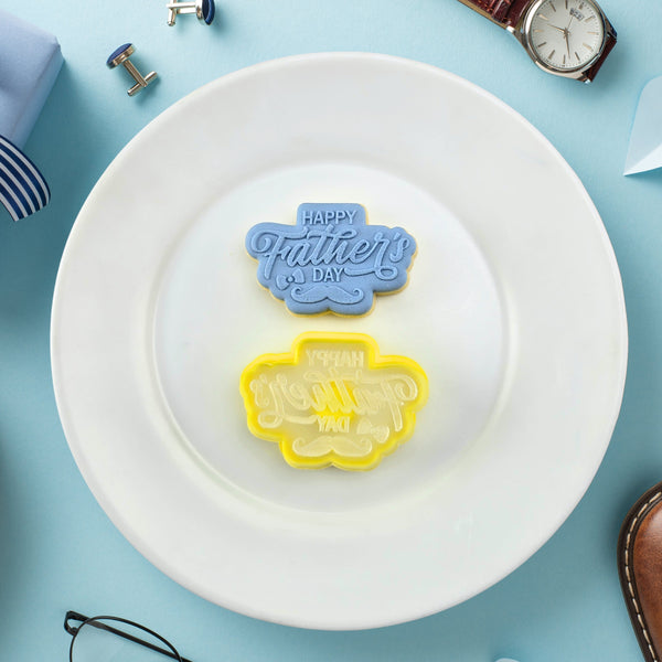Mini Happy Father's Day Cutter & Debosser Set