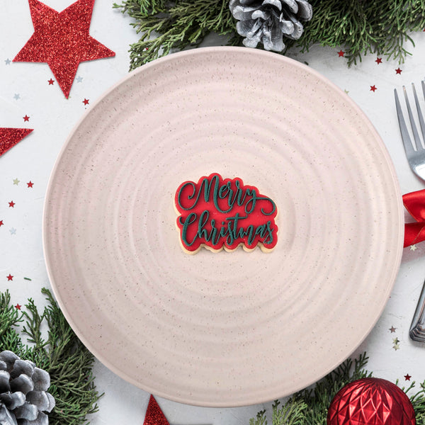 Mini Merry Christmas Cutter & Debosser Set