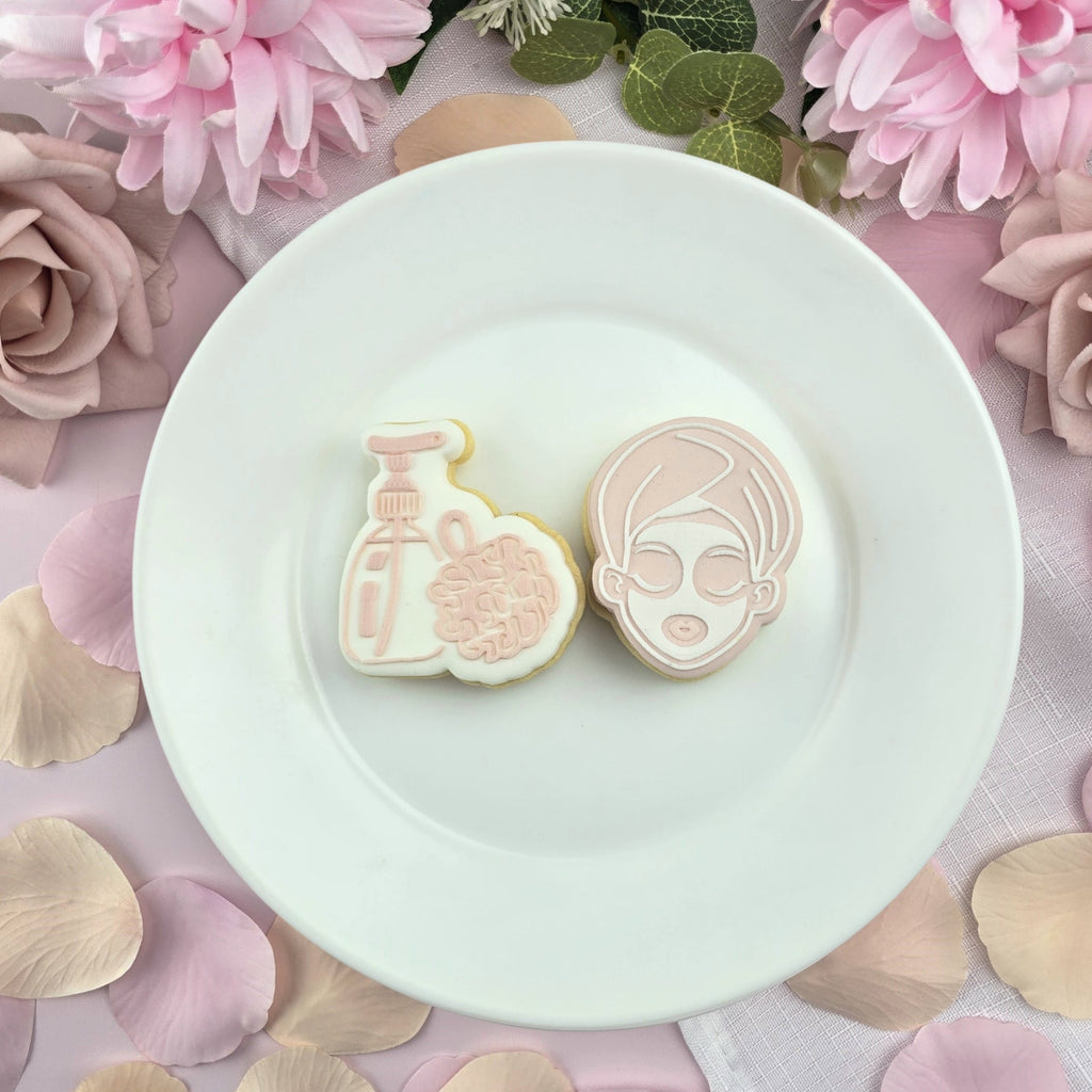 Mini Pamper Pack (Part A) Cutter & Debosser Set | Custom Cookie Cutters