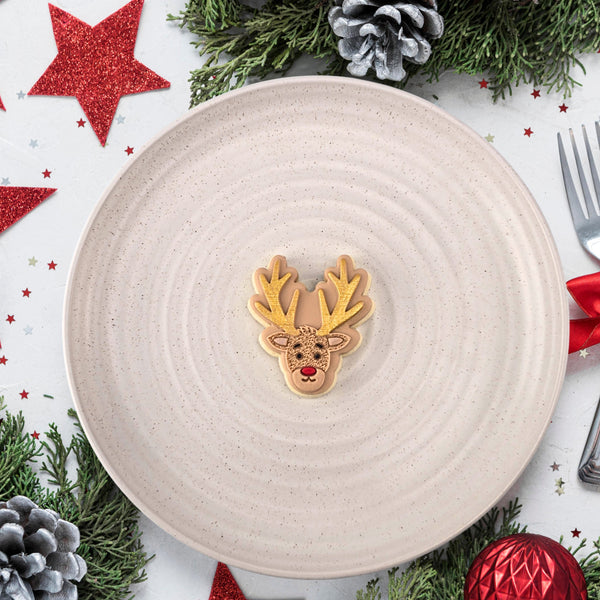 Mini Reindeer Cutter & Debosser Set