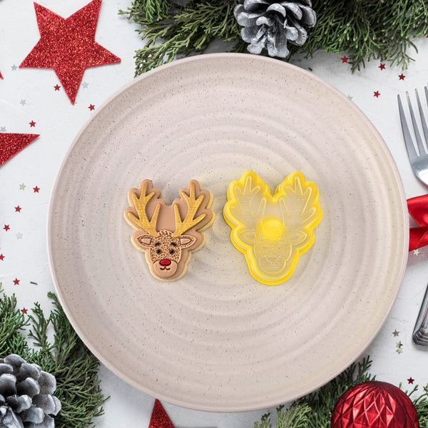 Mini Reindeer Cutter & Debosser Set