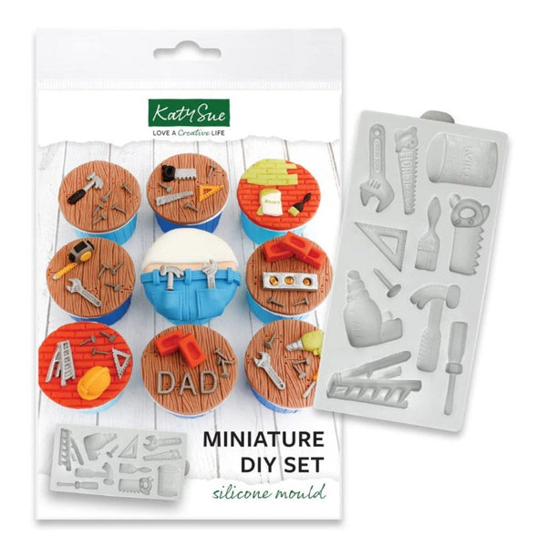 Miniature DIY Trade Tool Set Silicone Mould (Katy Sue)