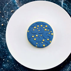 Moons and Stars Pattern Plate